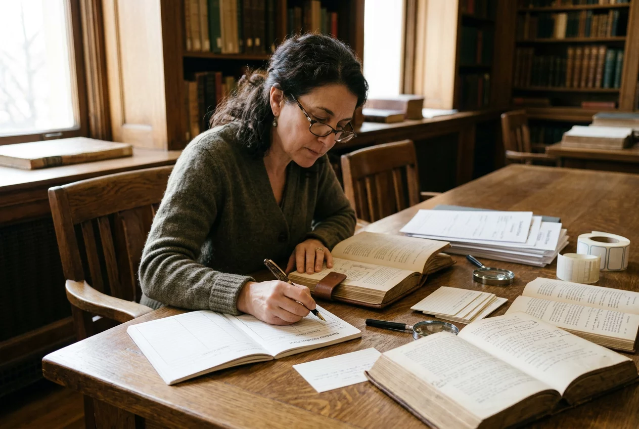 Standardizing Source Notes and Citation Context in ZetaRef Library